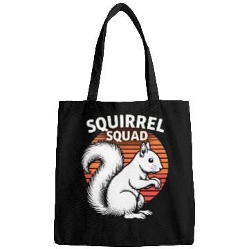 Discover Squirrel Squad Funny Lover Bags
