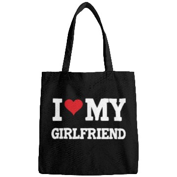 Discover Modern Trendy I Love My Girlfriend Bags