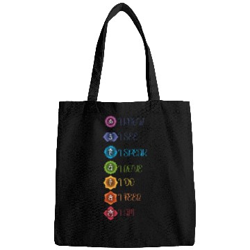 Discover Chakra Meditation Mandala Design Bags