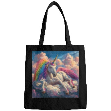 Discover Unicorn in repose Bags