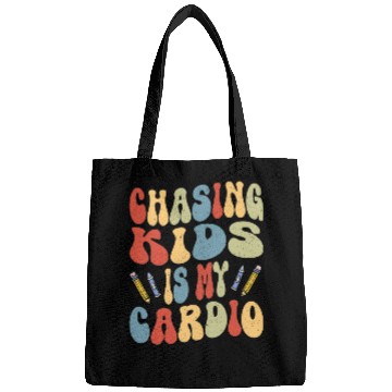 Discover Daycare Teacher Childcare Chasing Kids Is Cardio Bags