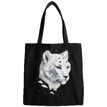 Discover Geometric Snow Leopard - Elegance of the Wild Bags