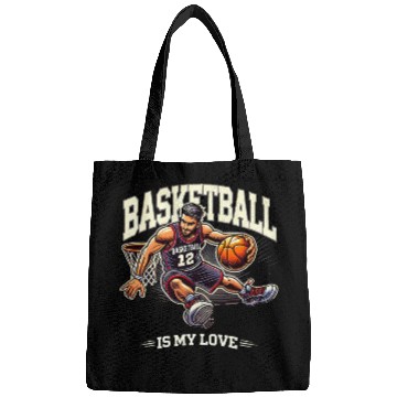 Discover Basketball Love Bags