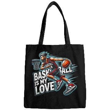 Discover Basketball Love Bags