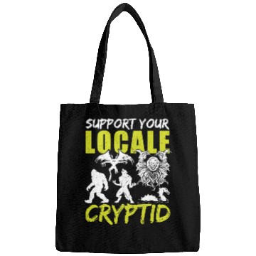 Discover UFO Fantasy Cryptid Support Your Locale Cryptid Bags