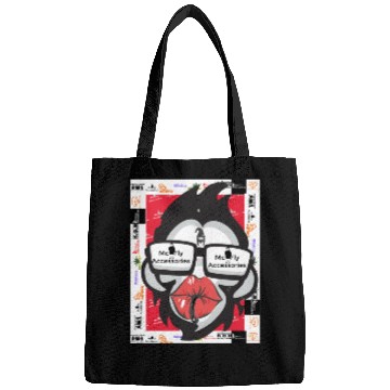 Discover Monkey Lips Clothing Design Bags