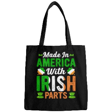 Discover Made in America with Irish Parts St. Patrick's day Bags