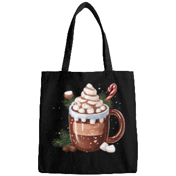 Discover Festive Hot Chocolate with Marshmallows Bags