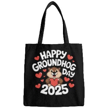 Discover Happy Groundhog Day Bags