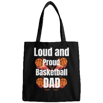 Discover Loud and Proud Basketball Dad Bags