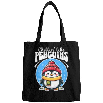 Discover Chillin' Like Penguins Bags
