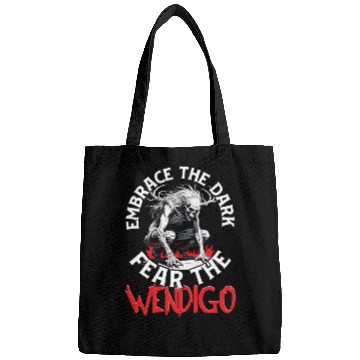 Discover Cryptid Embrace The Dark Fear The Wendigo Bags
