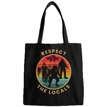 Discover Respect the locals Bags