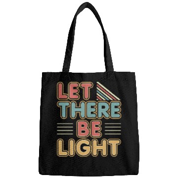 Discover Let There Be Light religious novelty peace trendy Bags