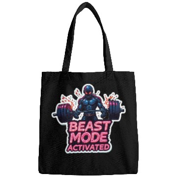 Discover Beast-Mode Activated Cyberpunk Gym Bags