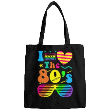 Discover Retro 80s Style design – Perfect for Nostalgia Fa Bags