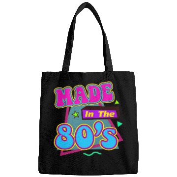 Discover Retro 80s Style design Perfect for Nostalgia Fans Bags