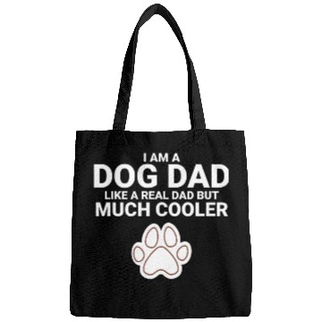 Discover I ama dog dad Bags