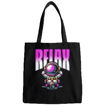 Discover Relax Space Man Pink Bags