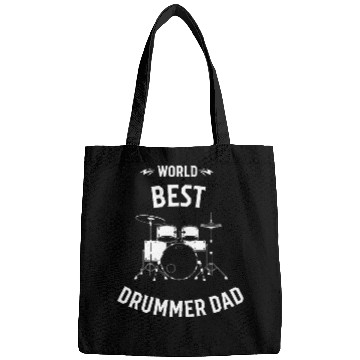 Discover World Best Drummer Dad Bags