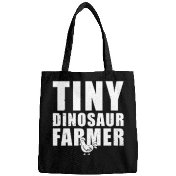 Discover Funny Farmer - Tiny Dinosaur Farmer Bags