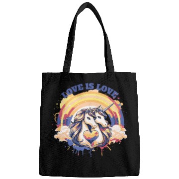Discover Love is Love Bags