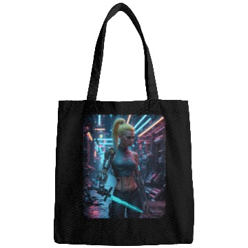 Discover Cyberpunk women Warrior Bags