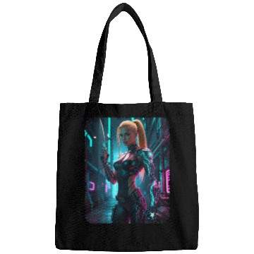 Discover Cyberpunk women Warrior Bags