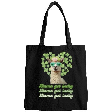 Discover Llama Get Lucky | St. Patricks Day Edition Bags