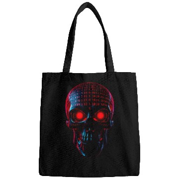 Discover Neon Skull Binary Pulse Bags
