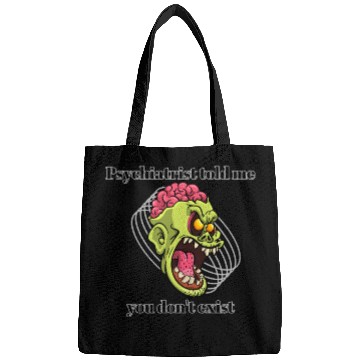 Discover Zombie Brain Psychiatrists Bags