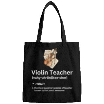 Discover violin teacher funny noun definition Bags