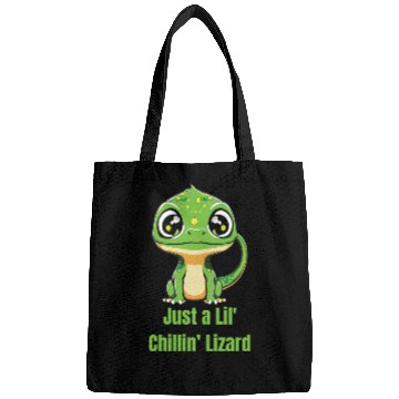 Discover Just a Lil' Chillin’ Lizard Bags