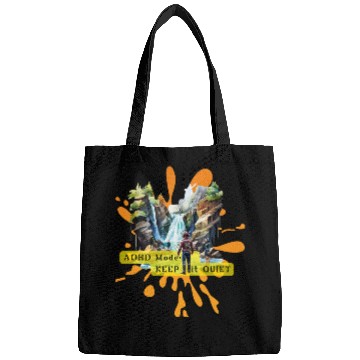 Discover NEURODIVERGENT adhd noise Bags