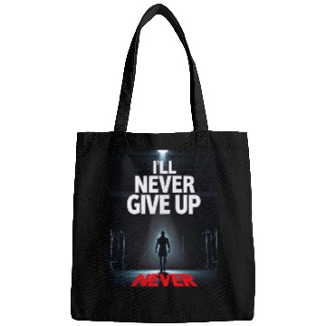Discover Never Give Up Motivation MAN Bags