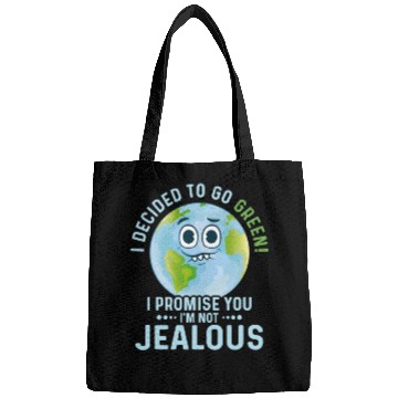 Discover I Decided To Go Green Planet Earth Day Bags