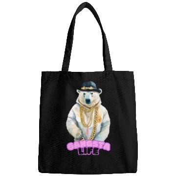 Discover Gangsta Life Polar Bear Bags