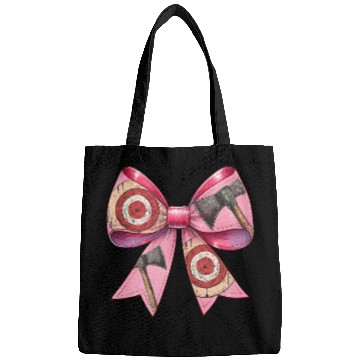 Discover Coquette Bow Axe Throwing Axe Thrower Mothers Day Bags
