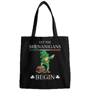 Discover Let The Shenanigans Begin Clovers St Patrick's Day Bags