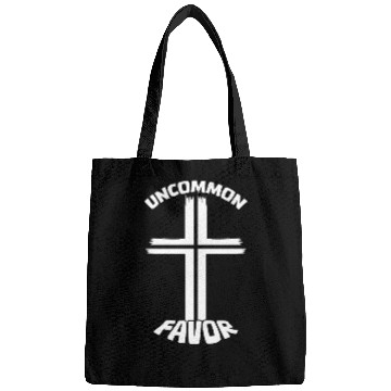 Discover Uncommon Favor Jesus Christ Cross Easter Bags