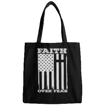 Discover Faith Over Fear Happy Easter Bags