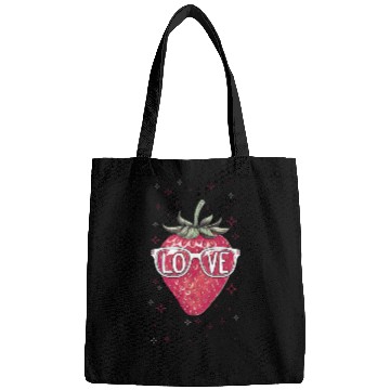 Discover Cool Strawberry Love Print | Valentine Hipster Des Bags