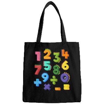 Discover Funny Numbers Day Maths Back To School Teacher Kid Bags