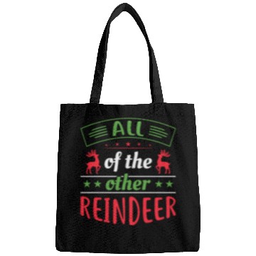 Discover All of the Other Reindeer - Funny Christmas Design Bags