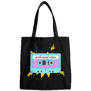 Discover Enthused Crew Retro Cassette with Lightning! Bags