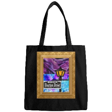 Discover Purple Framed Bourbon Street Lamp Post Bags