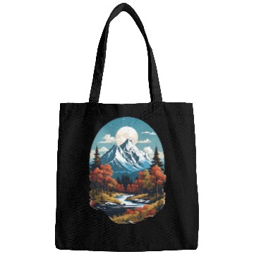 Discover Majestic Peaks and Autumn Serenity Bags