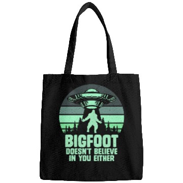 Discover UFO-Bigfoot Yeti Sasquatch Bags
