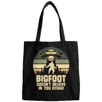 Discover UFO-Bigfoot Yeti Sasquatch Bags