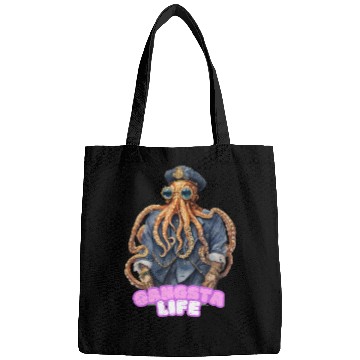 Discover Gangsta Life Octopus Bags